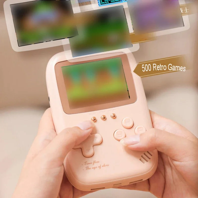 MINI PORTABLE HANDHELD RETRO GAME CONSOLE POWER BANK