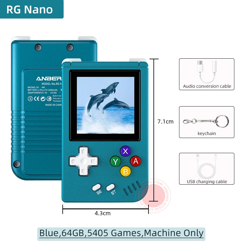 NANO HANDHELD RETRO GAME CONSOLE