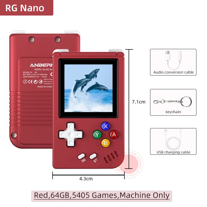 NANO HANDHELD RETRO GAME CONSOLE