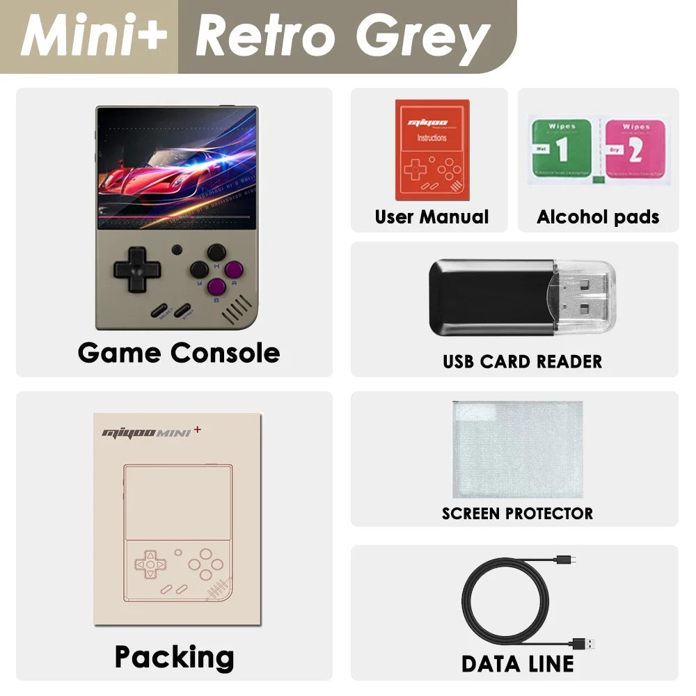 MIYOO MINI PLUS PORTABLE HANDHELD RETRO GAME CONSOLE V2